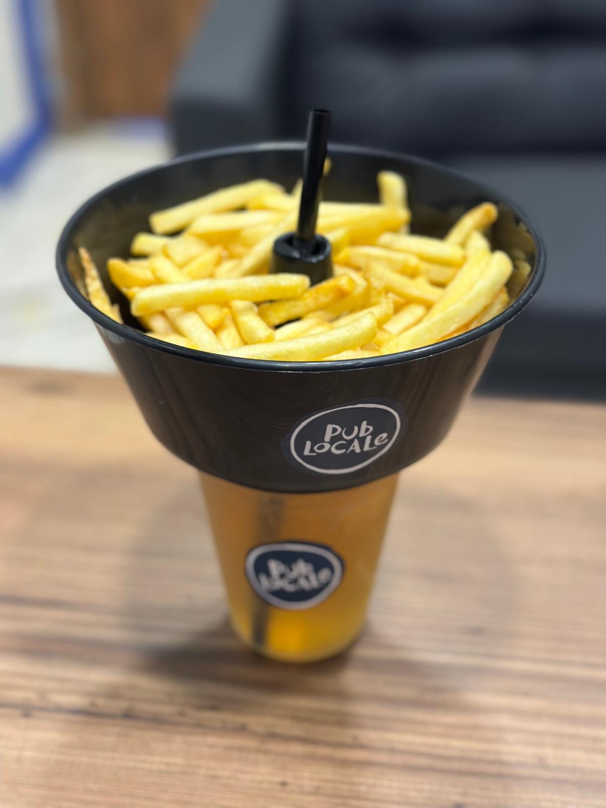 Patates + 50 cl Tuborg